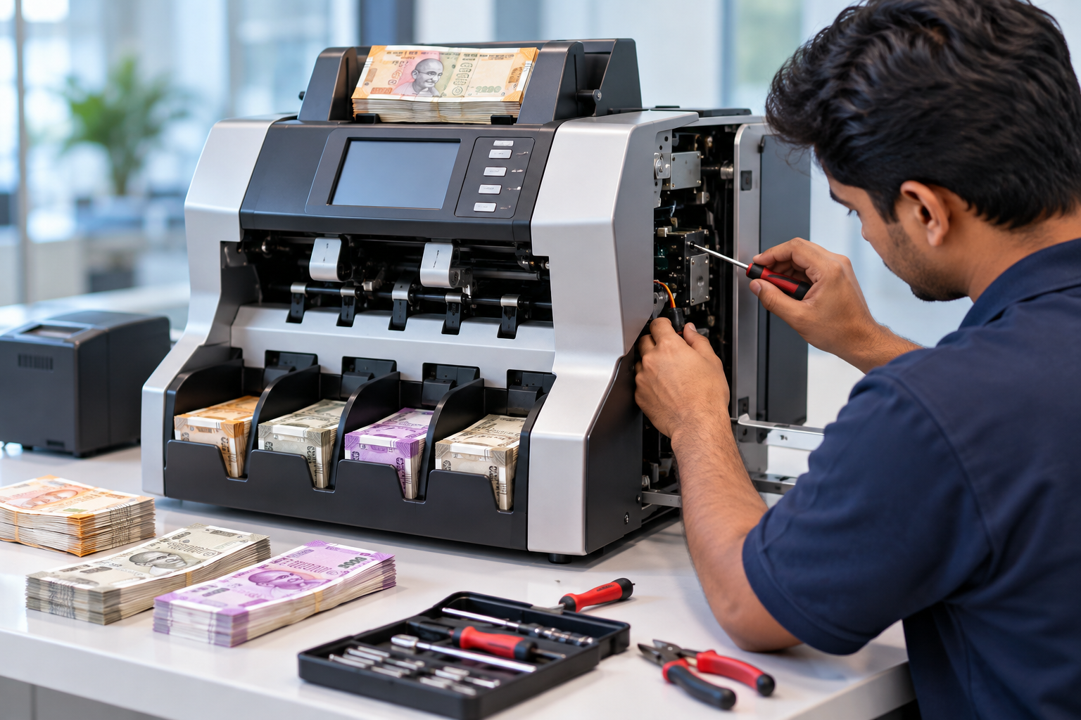 Digitek Electronics - Latest update - Currency Sorting Machine Service Bangalore